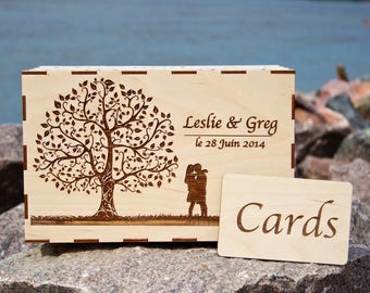 Wedding card box, Rustic Wedding wooden Card Box with slot,Wedding Card Holder,Card Box Wedding,Graduation Card Box,Wedding box