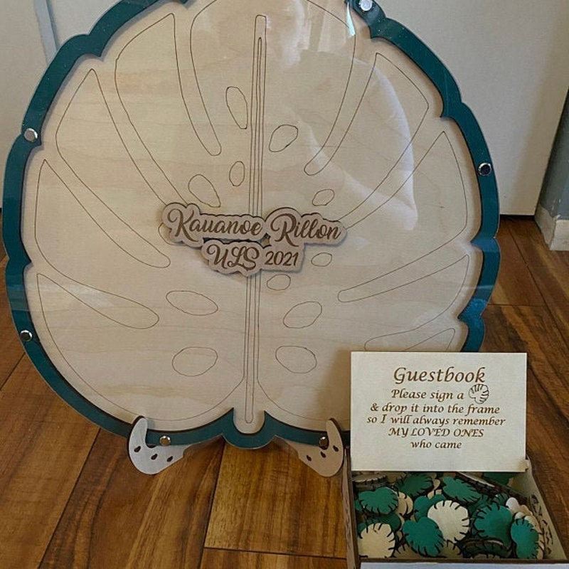 Guest Book Box - Etsy