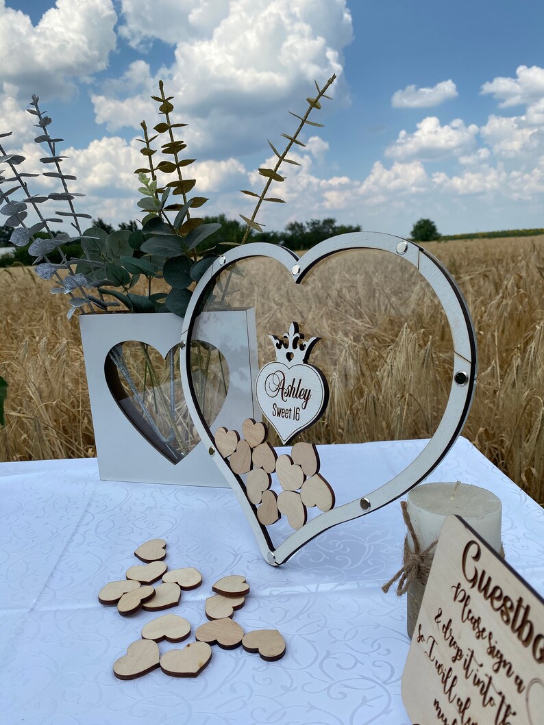 Sweet 16 Guest Book Alternative Sweet 15 Guestbook Mis Etsy