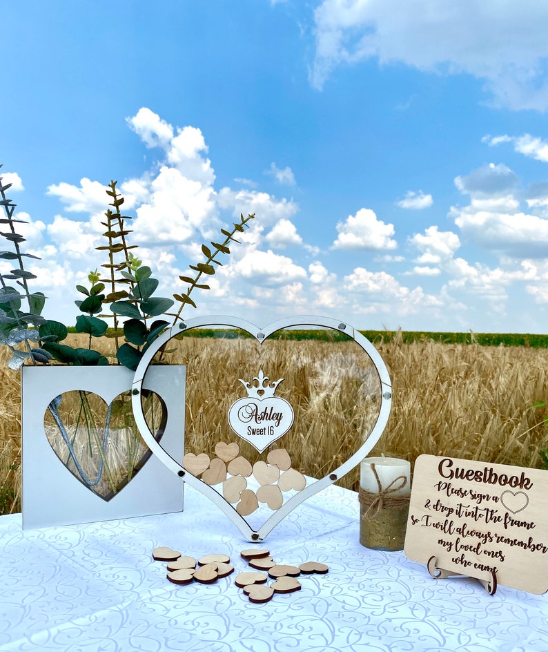 Sweet 16 Guest Book Alternative Sweet 15 Guestbook Mis Etsy