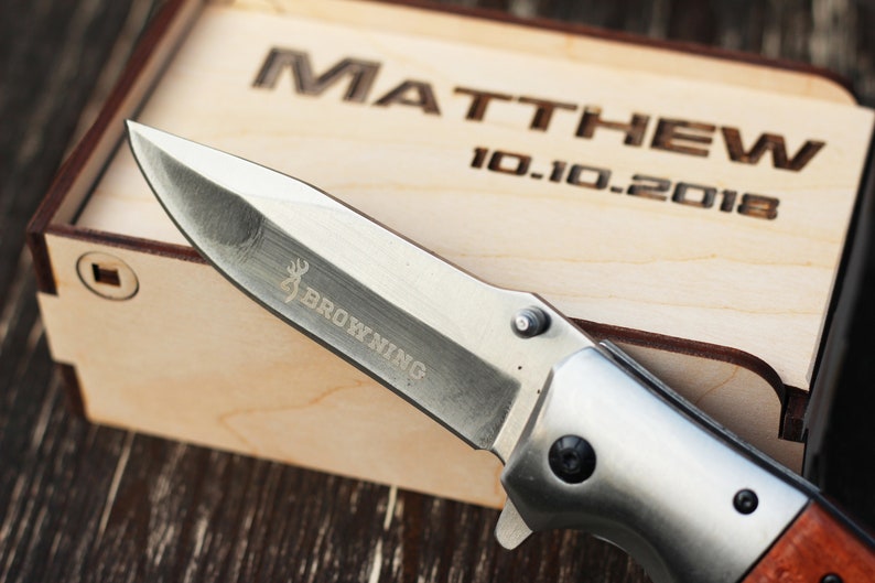 Gift for boyfriend Engraved knife gift for boyfriend Etsy