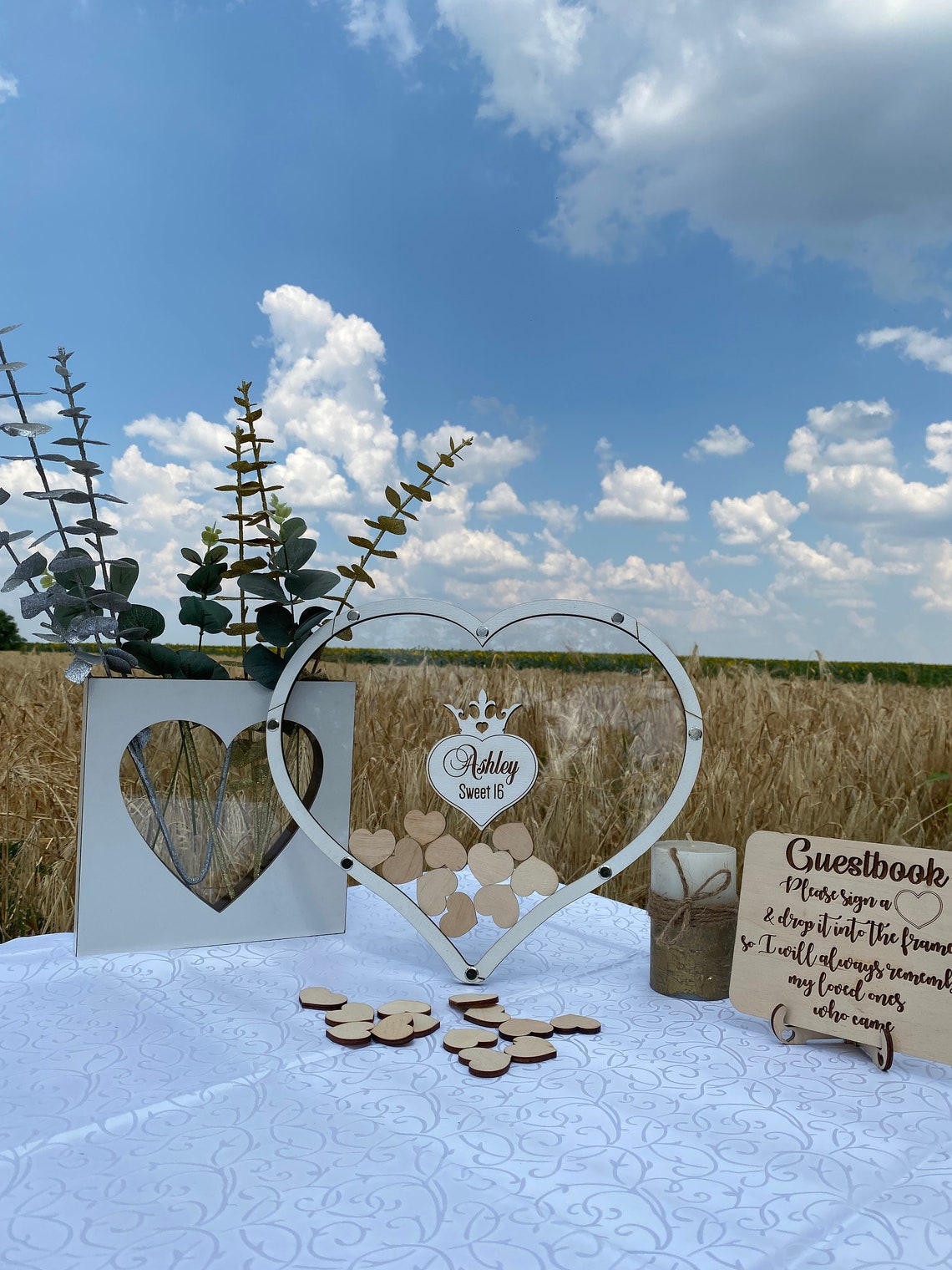 Sweet 16 Guest Book Alternative Sweet 15 Guestbook Mis Etsy