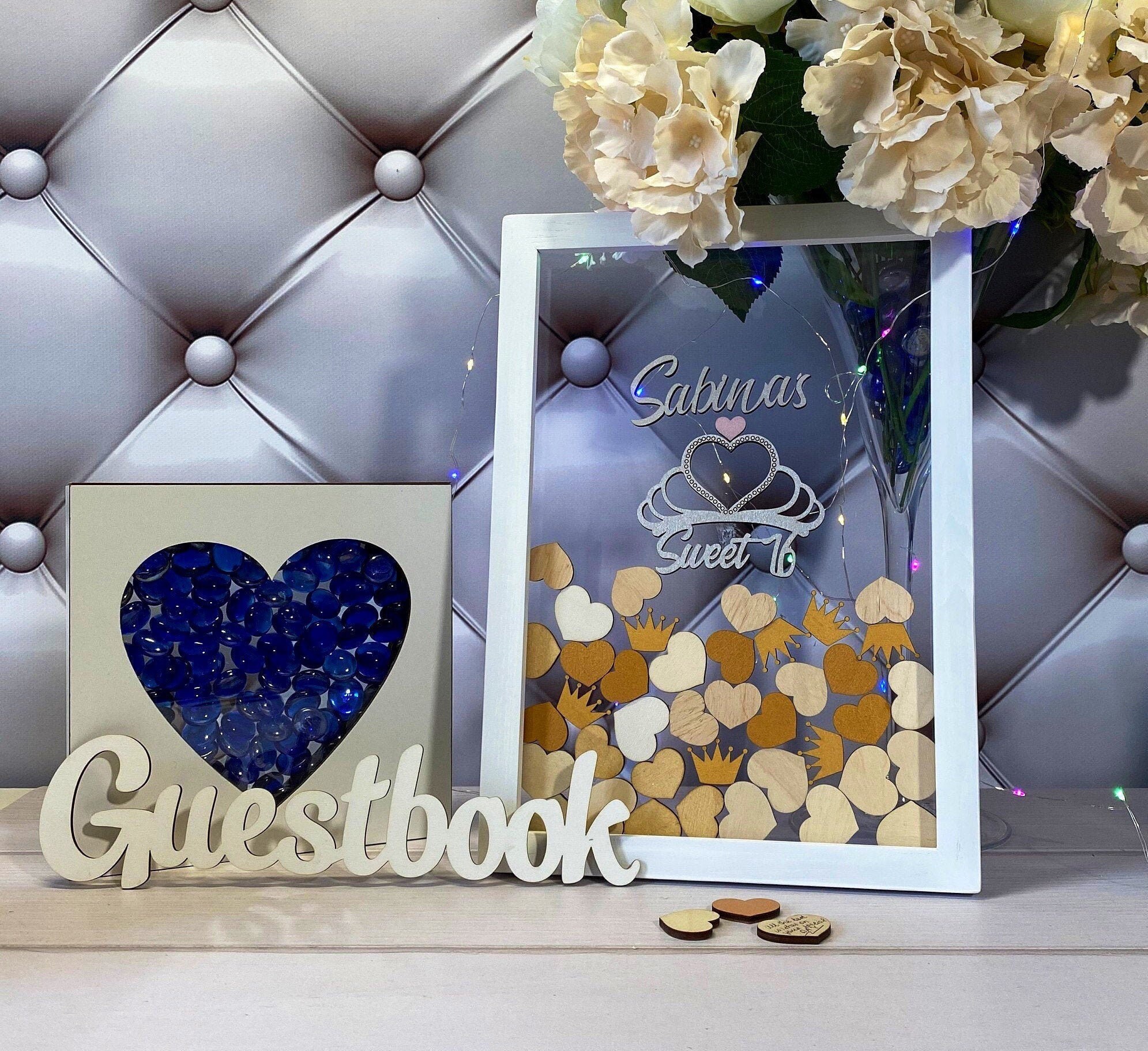 Quinceanera guest book alternative, Birthday Sweet 16 Guest Book, Tia…