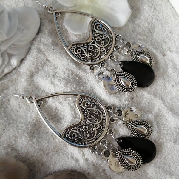 Boucles d'oreilles bohème