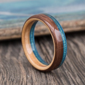 Oak wood ring on sale