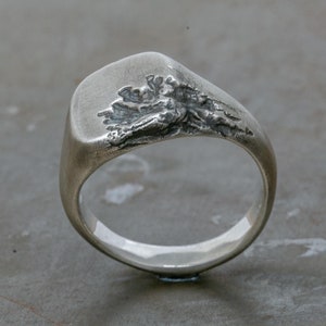 Antique mens signet rings discount
