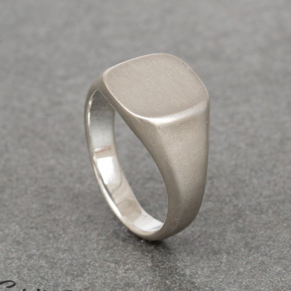 Klassischer Siegelring – Herren-Siegelringe – Ehering – Vintage-Ring – Ring aus Sterlingsilber – Geschenk für den Freund – einzigartiger Ring – Ring für den kleinen Finger