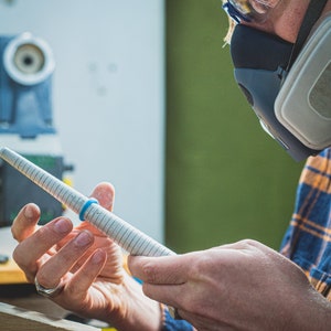 Oxidierter rustikaler handgemachter strukturierter Ring Ehering einzigartiger Ring Jubiläumsgeschenk minimalistischer Herrenring Freundgeschenk Verlobung Bild 10