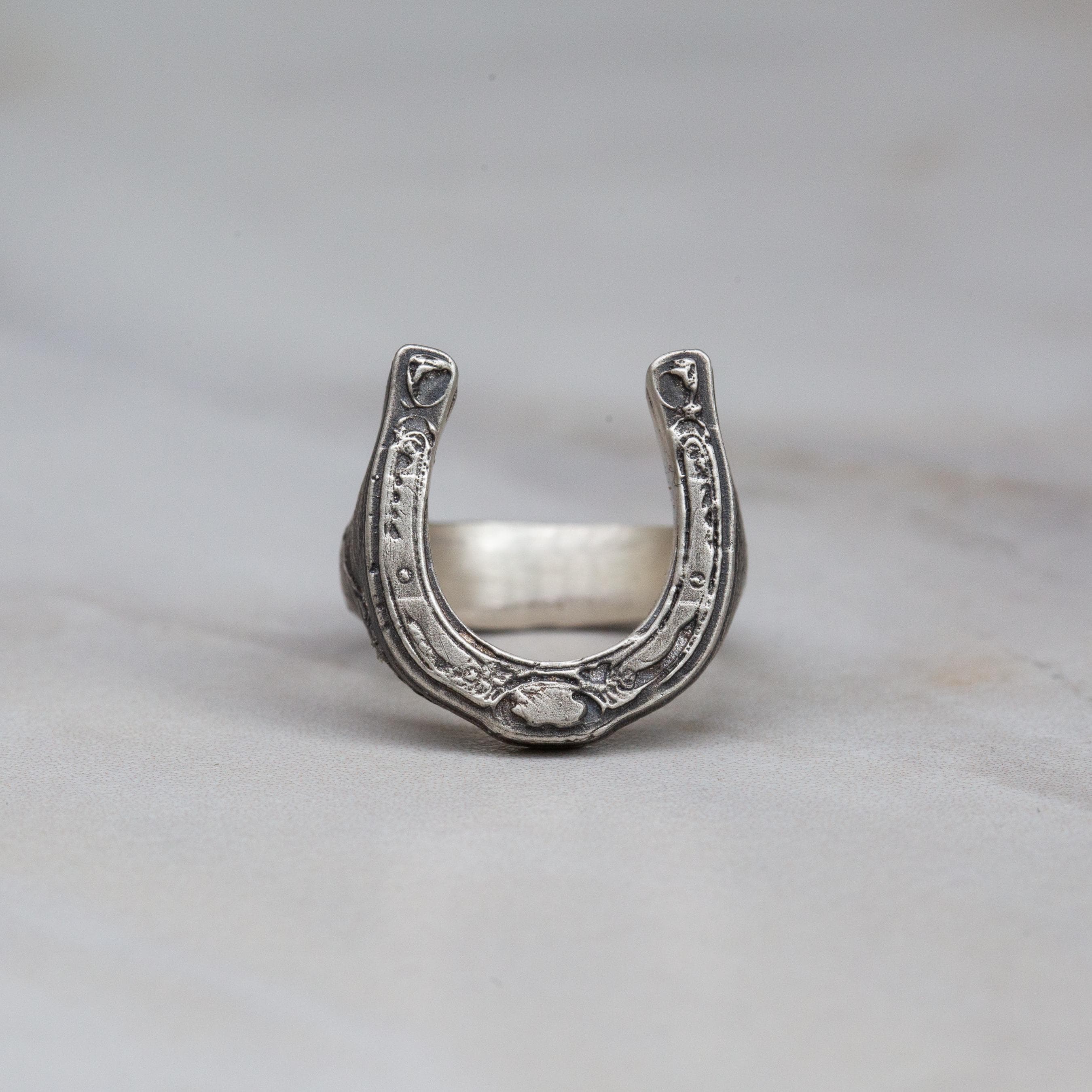 アクセサリー 203jewelry Signet Horseshoe Earcuff Good Luck Horseshoe Ear Cuff Combo - Silver and Bronze