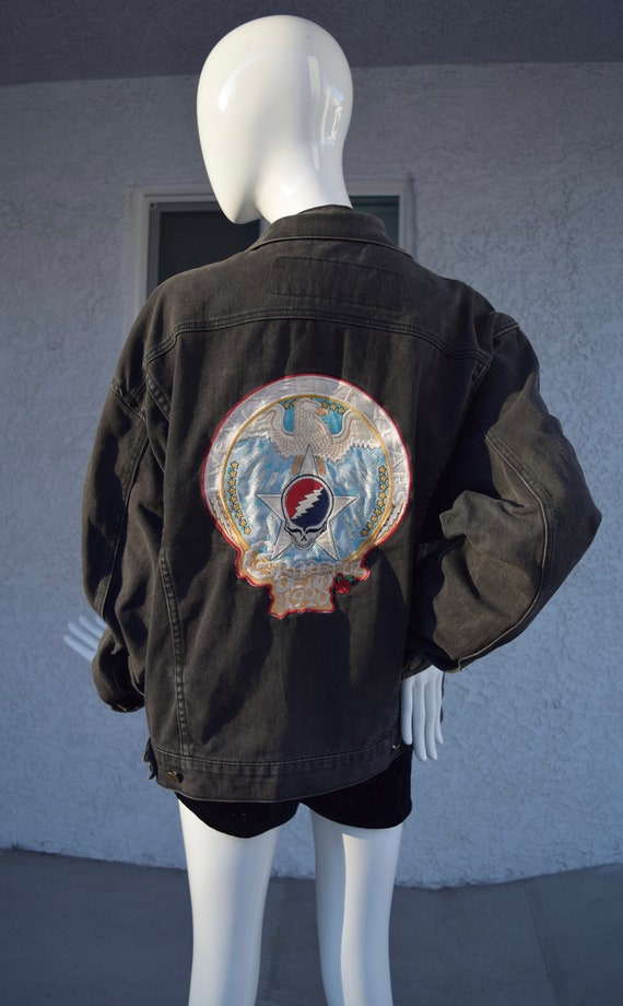 1990s Grateful Dead Denim Jacket - image 6