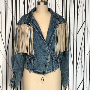 Denim and Leather Jacket