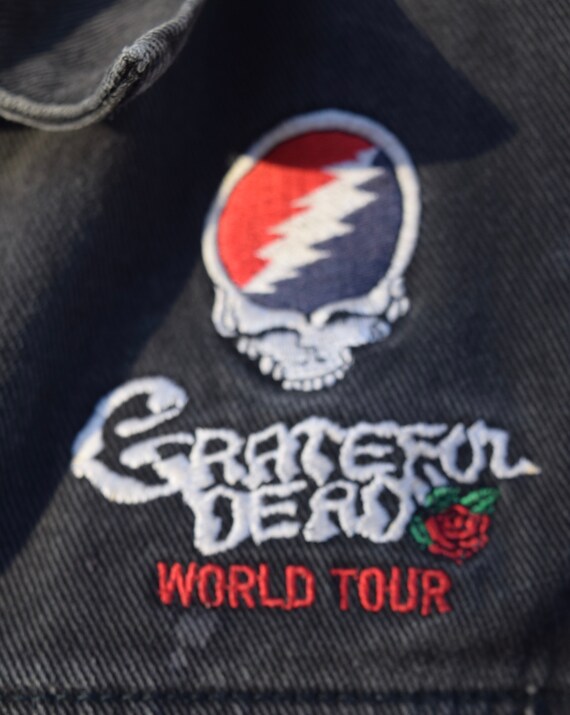 1990s Grateful Dead Denim Jacket - image 2