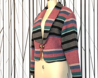 Blazer occidental en laine