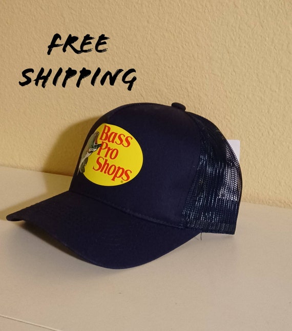 Navy Blue Bass Pro Shops Hat Adjustable 