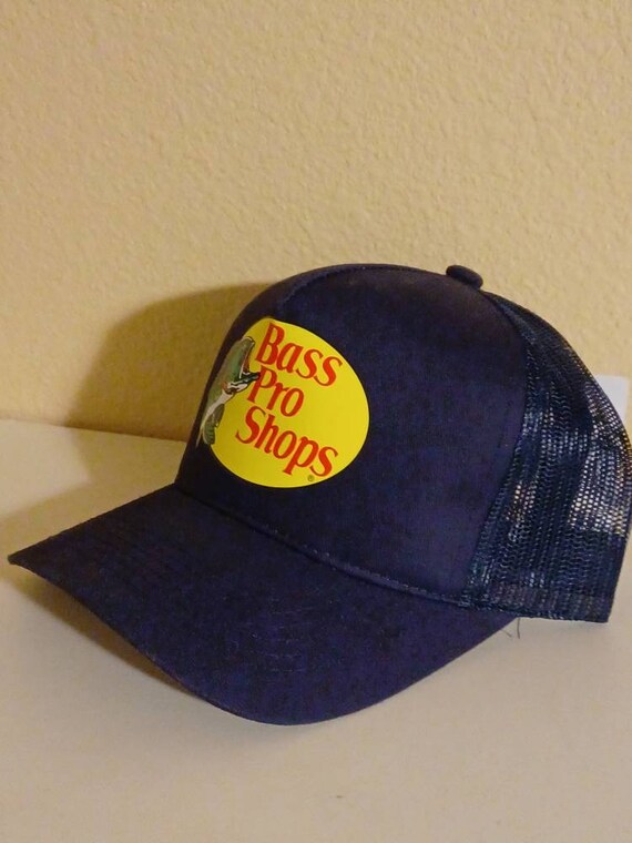 Navy Blue Bass Pro Shops Hat Adjustable 