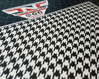 Hounds Tooth Pattern Stencil