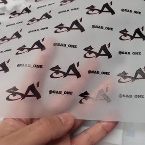 Rotolo di carta velina personalizzato (stampa il tuo logo o testo)