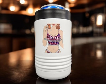 Personalized Stainless Steel Polar Camel Beverage Holders - Double-Wall Vacuum Insulation, Heat and Cold Resistant, Holds Cans and Bottles