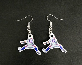 Buffalo Bills Themed Earrings