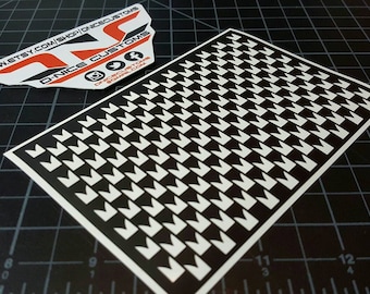 Pointed Pattern Stencil