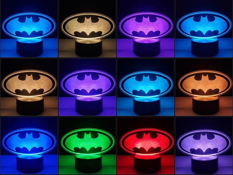 Led Lit Signs Trophe Custom Acrylic L.E.D Logo/sign/trophy/night Light (multi Color Base ...