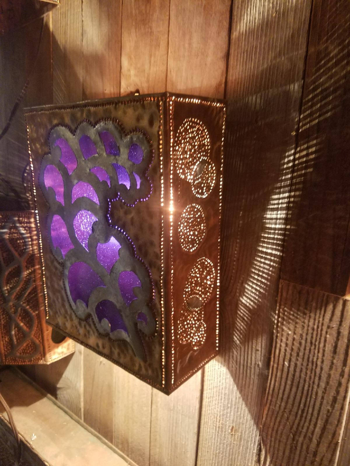 Copper Wall Sconce / Copper Wall Light Etsy