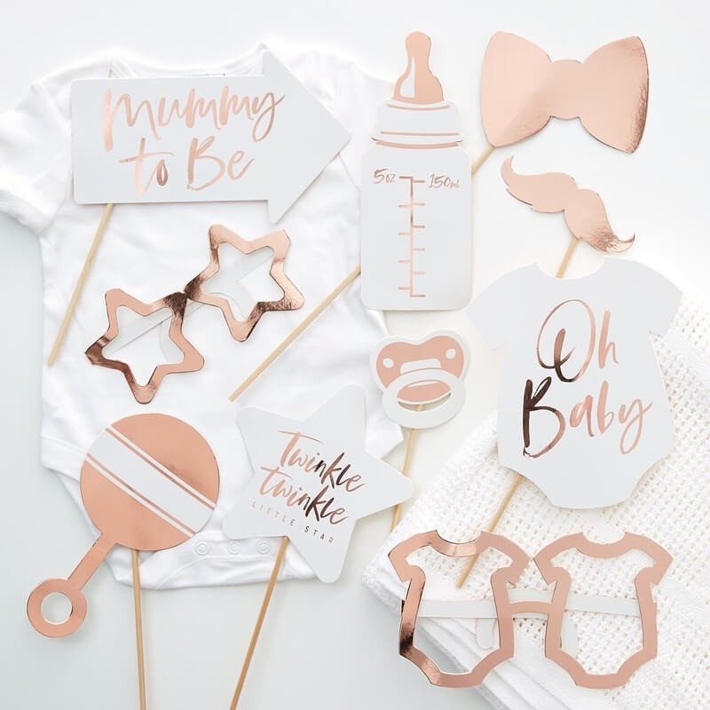baby shower baby grow decorating
