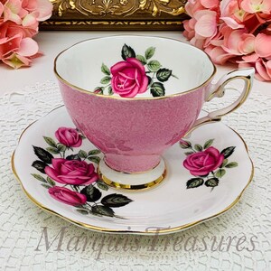 Royal Standard teacup and saucer.