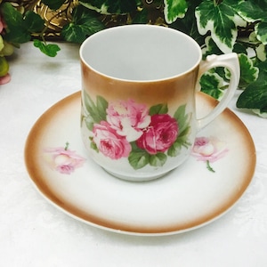C T teacup and saucer.
