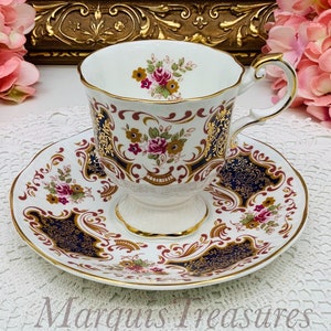 Rosina teacup and saucer circa 1952+