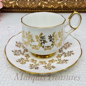 Elizabethan teacup and saucer