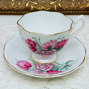Queen Anne teacup and saucer circa 1949.