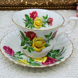 Royal Albert teacup and saucer circa 1970’s.