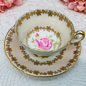 Stanley teacup and saucer