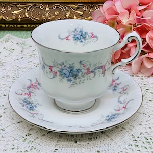 Paragon Romance teacup and saucer circa 1960’s.