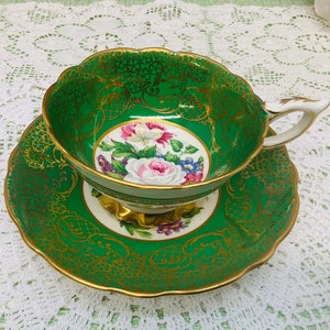 Royal Stafford “Empress” teacup and saucer.