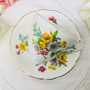 Regency teacup and saucer.