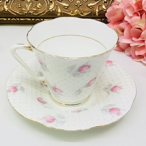 Royal Grafton Art Deco teacup and saucer