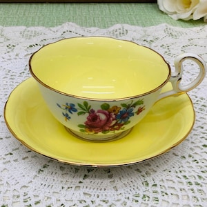 Royal Grafton teacup and saucer circa 1949.