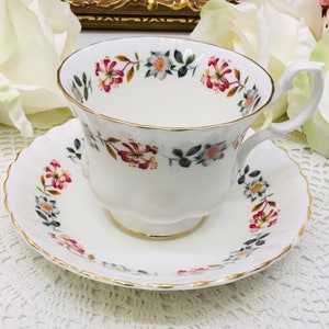 Royal Albert teacup and saucer circa 1970&#39;s.