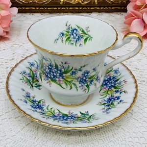 Paragon teacup and saucer circa 1960.