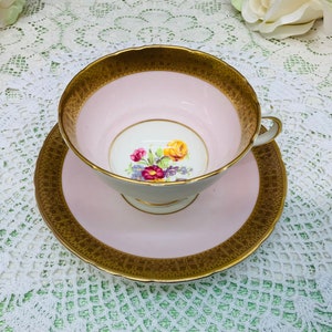 Delphine teacup and saucer