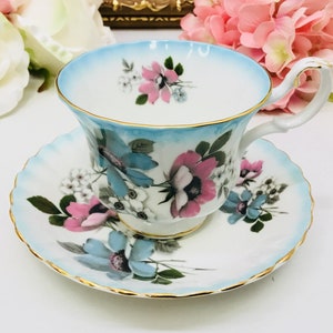 Royal Albert teacup and saucer.