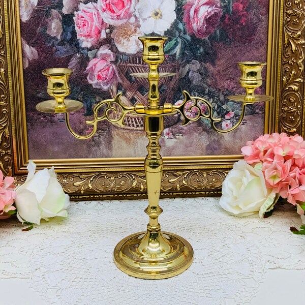 Baldwin Brass Candlesticks Etsy