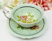 Double warranted Paragon teacup and saucer.
