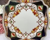 Set of 4 Royal Staffordshire Imari square plate