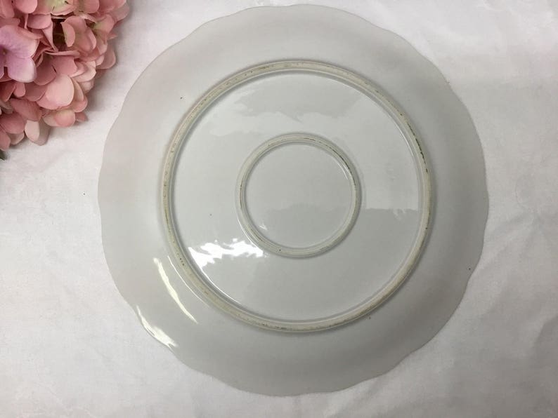Handpainted serving plate.