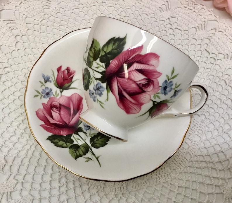 Royal Vale teacup and saucer