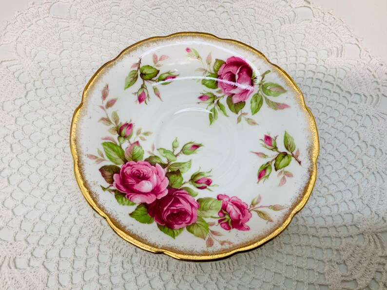 Royal Stuart teacup and saucer.