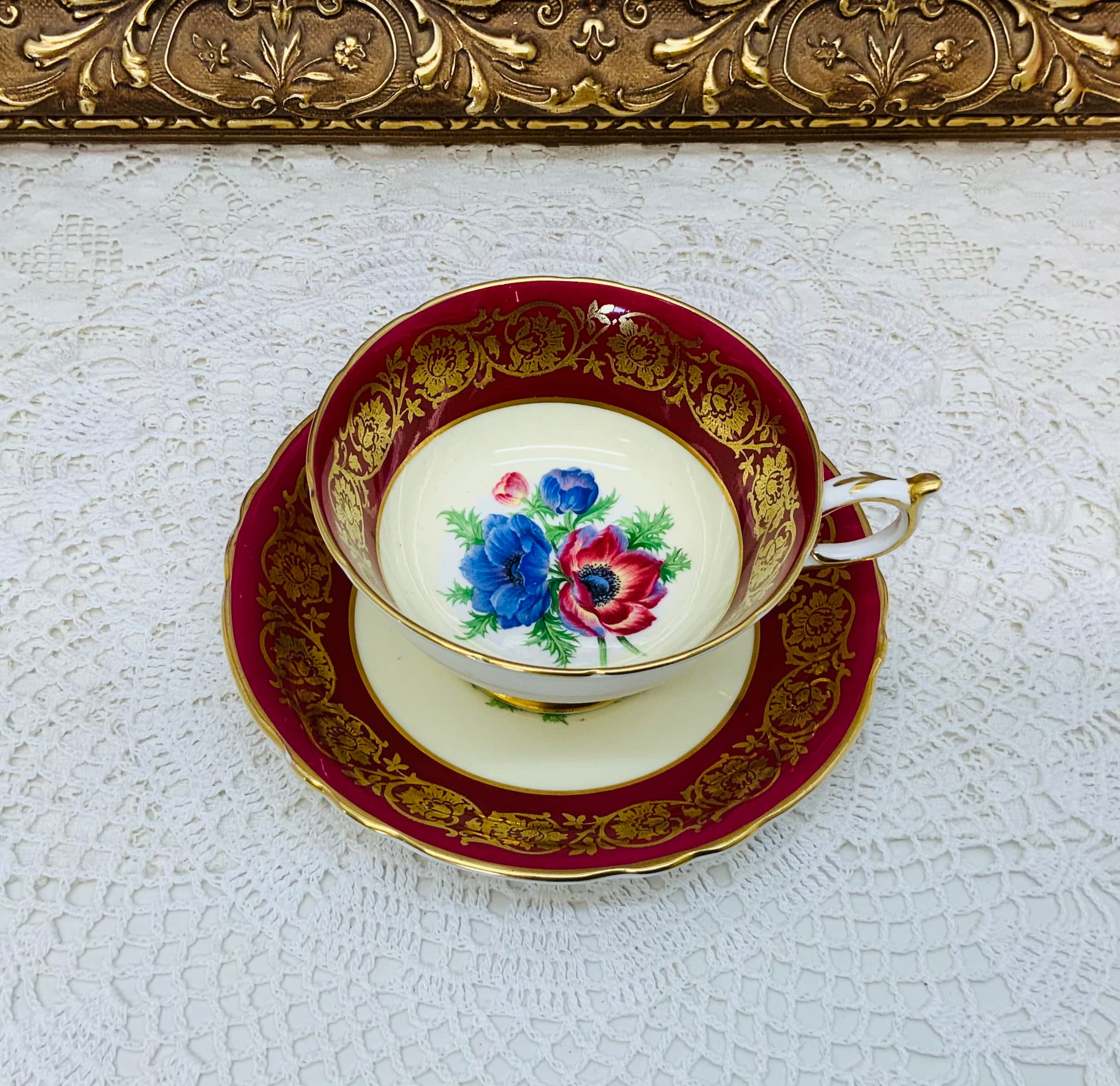 パラゴン ティーカップ＆ソーサー - Etsy 日本